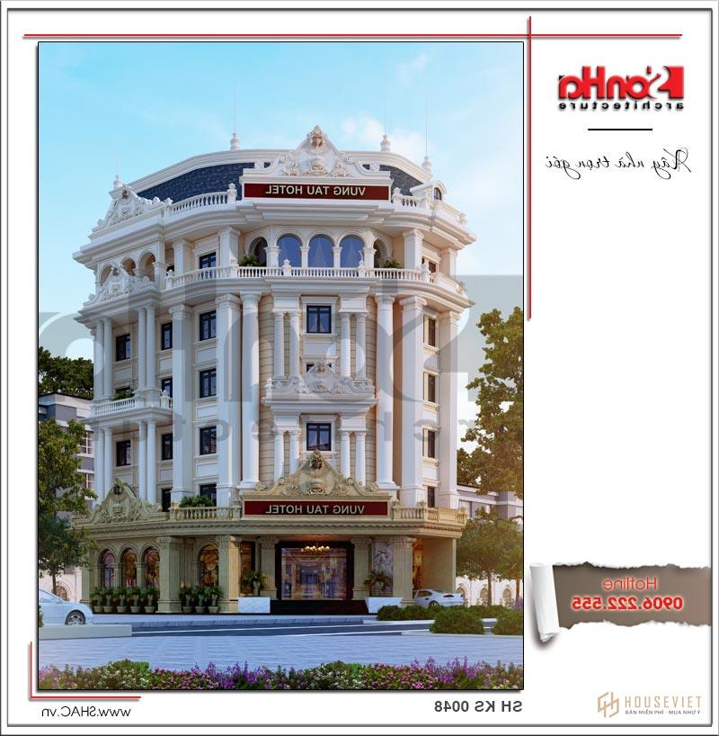 Khách sạn kiến ​​trúc Pháp ở Vũng Tàu