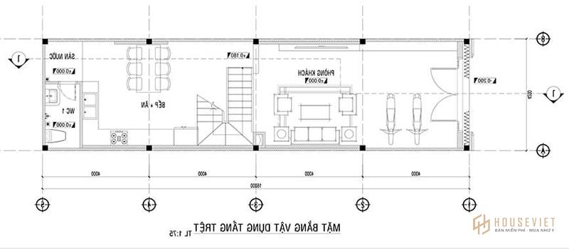 nhà đẹp thứ 3 mặt tiền 7m