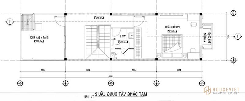 nhà đẹp thứ 3 mặt tiền 7m