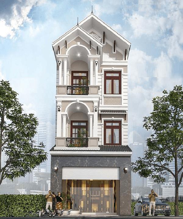 Mẫu nhà 3 tầng mặt tiền 7m