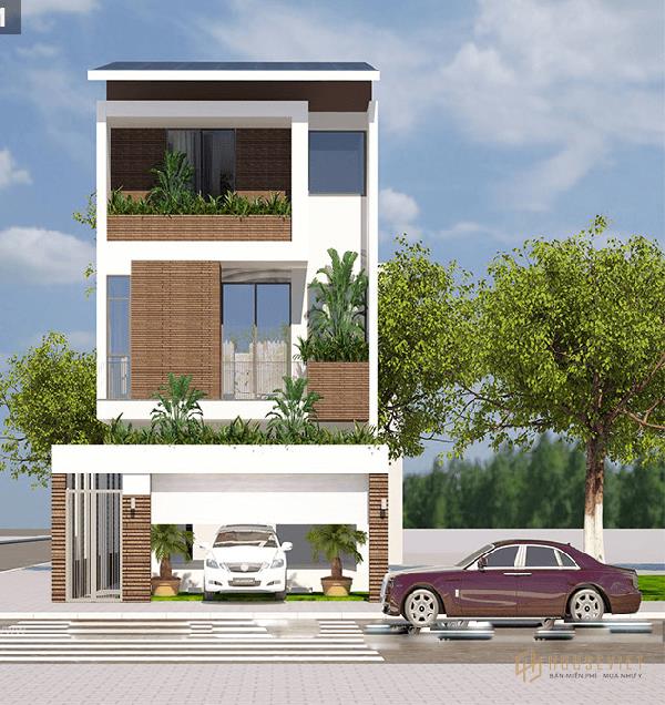 nhà đẹp thứ 3 mặt tiền 7m