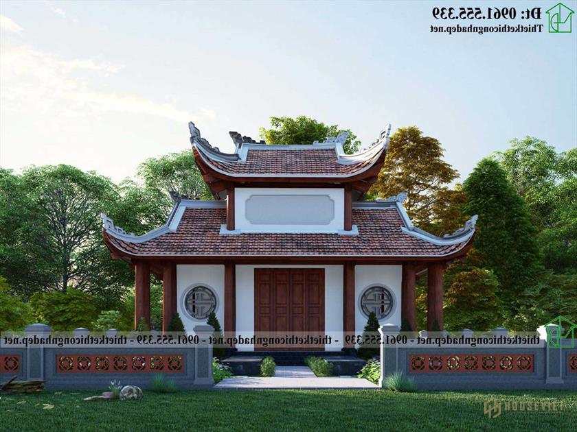 Thiết kế lăng mộ gia đình bằng bê tông cốt thép NDNTH26