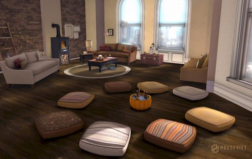 Mẫu phòng khách mới, hiện đại