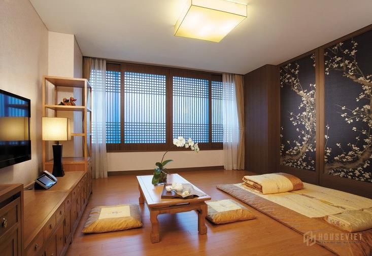 Mẫu phòng khách kiểu hàn quốc