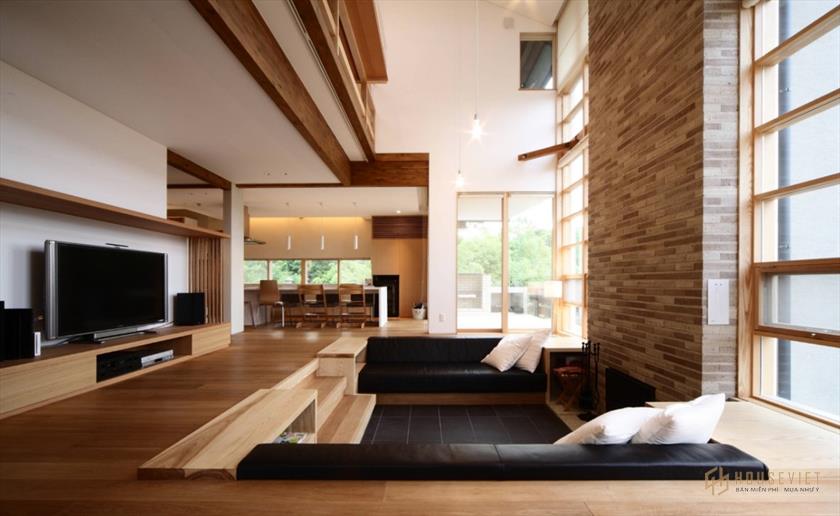 Thiết kế theo phong cách Sunken độc đáo