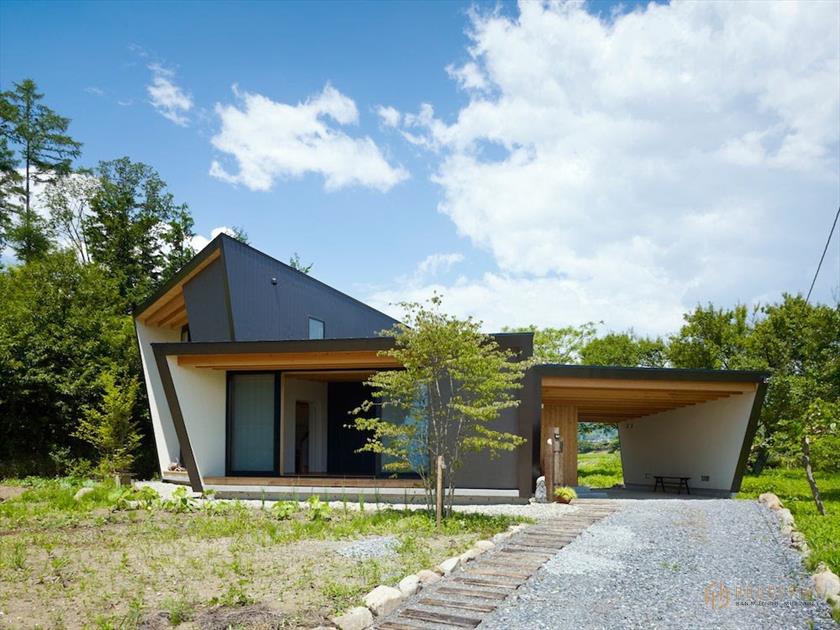 Mô hình nhà lắp ghép với khung thép đơn