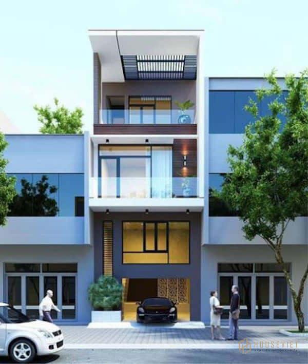 Mẫu thiết kế nhà diện tích nhỏ 30m2 3 tầng cần có sự phân chia các phòng chức năng ổn định và hợp lý.