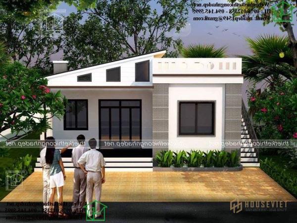 Mô hình xây nhà cấp 4 khoảng 300 triệu ở Nam Định NDNC477
