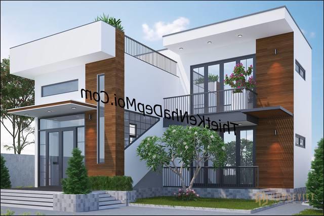 Mẫu nhà gác lửng hiện đại 2019