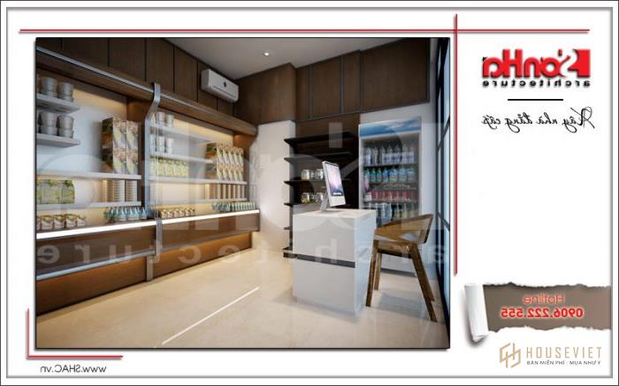 Mẫu thiết kế khách sạn 4 sao hiện đại 22 tầng tại Đà Nẵng - SH KS 0032 48 Thiết kế nội thất quầy lưu niệm khách sạn tại Đà Nẵng sh ks 0031
