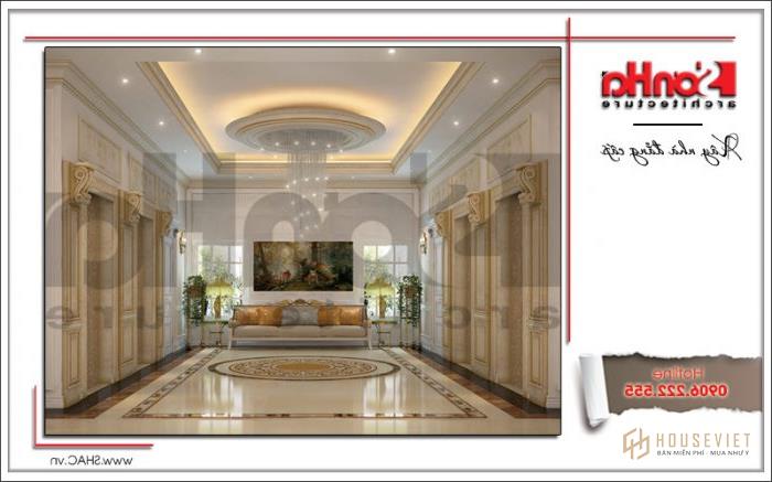 Mẫu thiết kế khách sạn 4 sao hiện đại 22 tầng tại Đà Nẵng - SH KS 0032 49 Thiết kế nội thất phòng ăn gác lửng khách sạn tại Đà Nẵng sh ks 0031