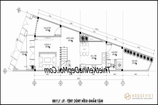 Nhà góc 2 lầu 