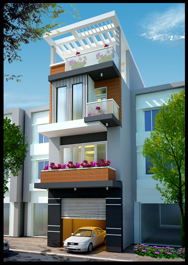 Mẫu nhà phố đẹp mặt tiền 5m cuốn hút từ kiến ​​trúc và nội thất