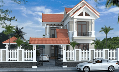 Tổng hợp các mẫu nhà 2 tầng hình chữ L đẹp năm 2022