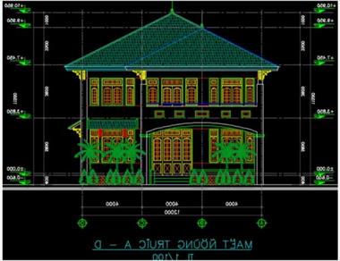 Tải miễn phí 15 bản vẽ nhà 2 tầng đẹp được chọn lọc