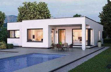 Các mẫu biệt thự mái bằng đẹp năm 2022 với nhiều phong cách