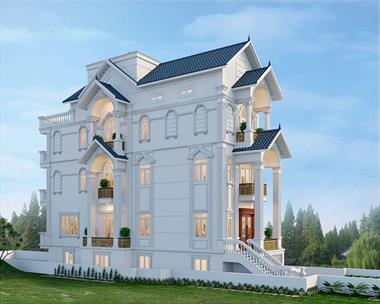 Tổng hợp 15+ mẫu biệt thự 4 tầng mái thái đẹp ngỡ ngàng