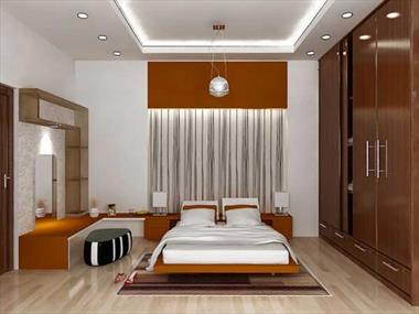 Mẫu trần thạch cao giật cấp phòng ngủ với không gian sống lý tưởng