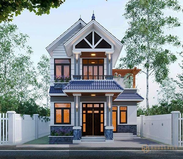 Thiết kế nhà mặt tiền 6m