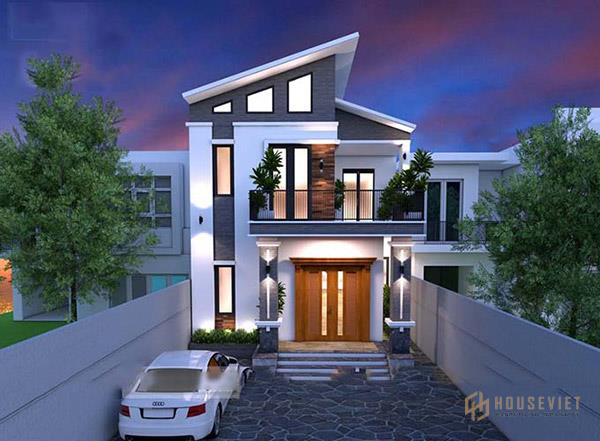 Mẫu nhà đẹp mặt tiền 6m