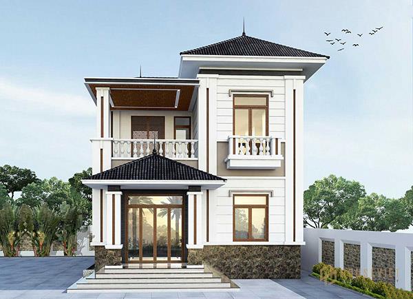 Mẫu nhà mặt tiền 6m