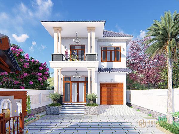 Thiết kế nhà mặt tiền 6m