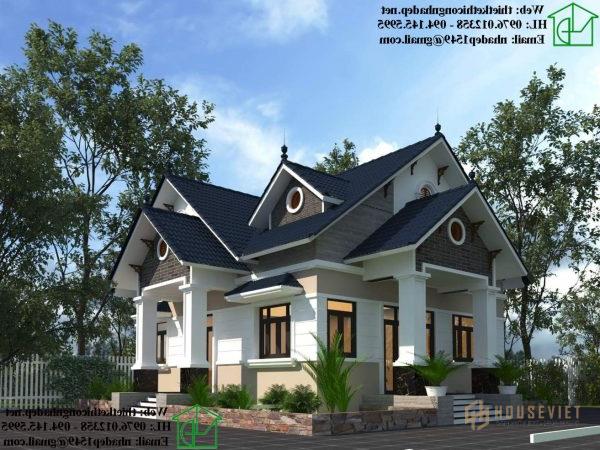 Mẫu nhà cấp 4 mái thái mặt tiền đẹp tại Hải Dương NDNC478 Mẫu nhà cấp 4 mái thái mặt tiền đẹp tại Hải Dương NDNC478