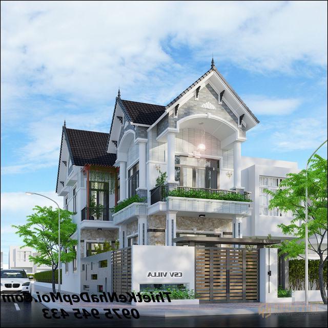 Nhà 2 lầu 2 mặt tiền.