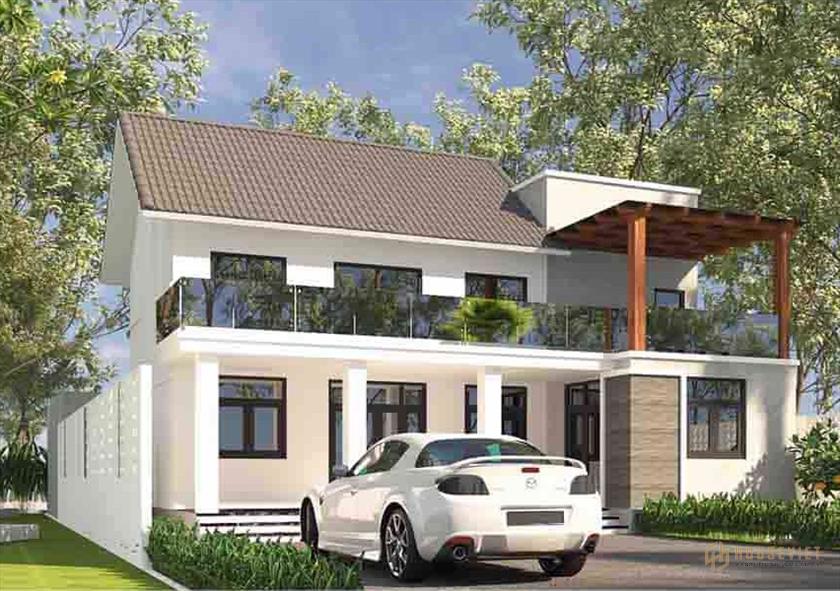 mẫu nhà cấp 4 9x12m