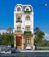 Mẫu biệt thự 7x18m tân cổ điển 4 tầng - Anh Khuê, Quận 9