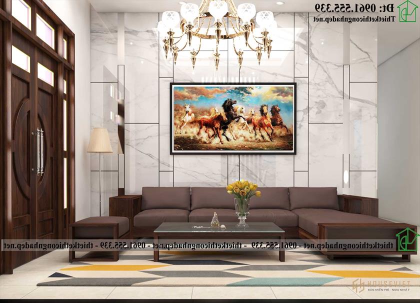 Vách sau sofa nhà cấp 4 NDNC479 vach-sau-sofa-nha-cap-4