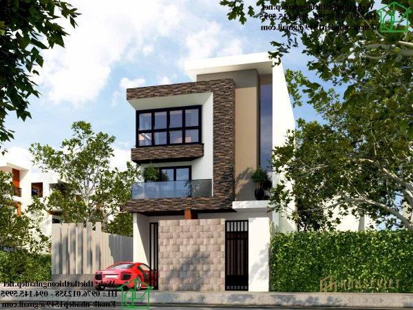 mẫu nhà phố đẹp 3 tầng 7x14m 4