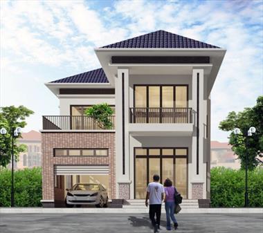 Xem các mẫu nhà 2 tầng 8x10m đẹp chất lượng và tiết kiệm