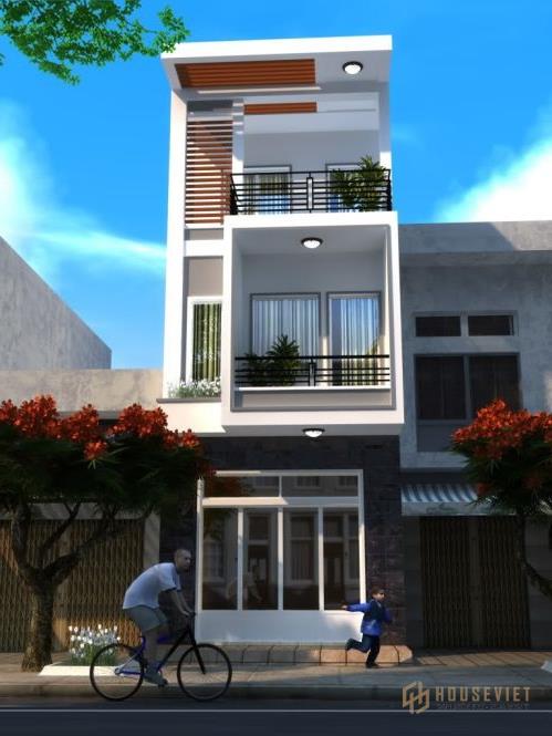 Thiết kế nhà phố để ở kết hợp kinh doanh buôn bán