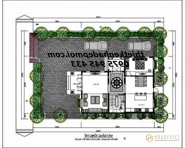 Tôi có tổng cộng 1, 2 tầng, 130m2