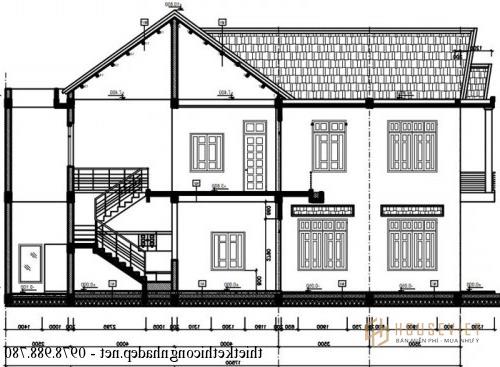 Mặt tiền nhà phố 2 tầng