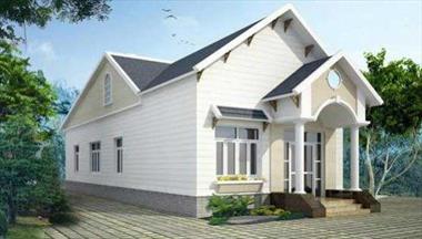 Bản vẽ thiết kế nhà cấp 4 diện tích 90m2 mái thái đẹp