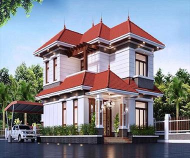 15 mẫu biệt thự mini 2 tầng mái thái siêu đẹp và cuốn hút