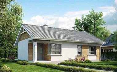 Mẫu nhà cấp 4 có 2 phòng ngủ với những ưu điểm mà ngôi nhà mang lại