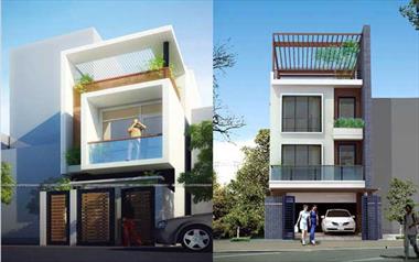 Mẫu nhà 2 tầng có tầng hầm để xe đang được nhiều chủ đầu tư quan tâm.