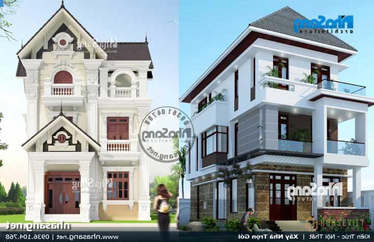 Mẫu nhà phố mặt tiền 7m tiện nghi và thu hút nhất