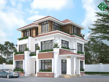 Mẫu thiết kế biệt thự 3 tầng mới nhất dành cho những chủ nhân xứng tầm