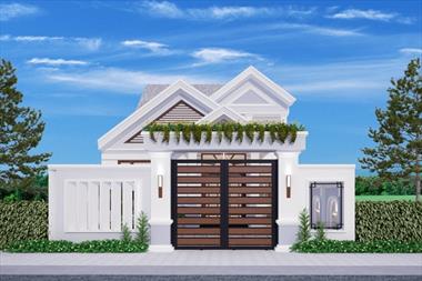 Mẫu Nhà Cấp 4 Có Gác Lửng 6 × 20 Đẹp Và Hot Nhất Năm