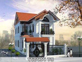 Bản vẽ biệt thự 7x14m BT717077