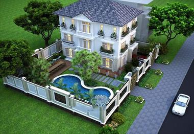 15 mẫu thiết kế biệt thự vườn 3 tầng đẹp đi vào lòng người