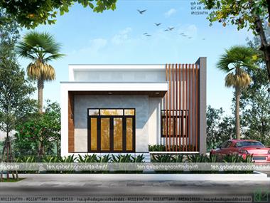 Mẫu nhà cấp 4 9x18m có 4 phòng ngủ tại Hải Phòng NDNC4162