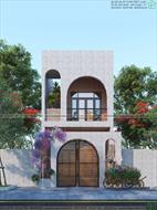 Mẫu thiết kế nhà phố 2 tầng 5x11m NDNP2T27