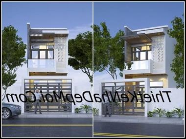 Cập nhật bản vẽ xây nhà 4 tầng 2 mặt tiền 4x20 giá rẻ chị Dung