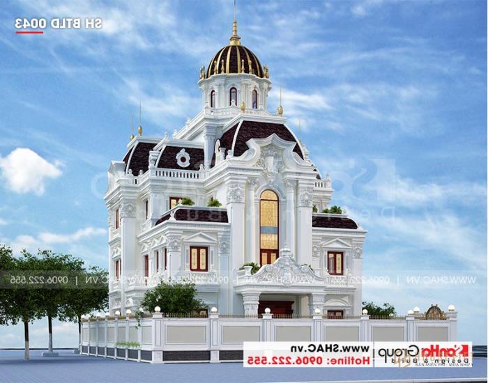 Lộ diện dinh thự 3 tầng trăm tỷ của đại gia Hà Nam - SH BTLD 0043 25 Những cung điện, lâu đài được thiết kế hoàn hảo và hội tụ những tinh hoa kiến trúc