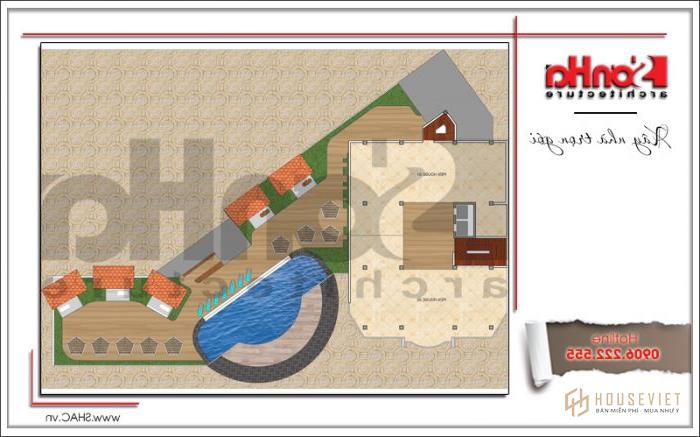 Thiết kế cải tạo khách sạn Vân Hải 3 sao tiêu chuẩn quốc tế tại Quảng Ninh - SH KS 0046 22 Bản vẽ mặt bằng tầng 11 khách sạn 3 sao tiêu chuẩn quốc tế Hạ Long